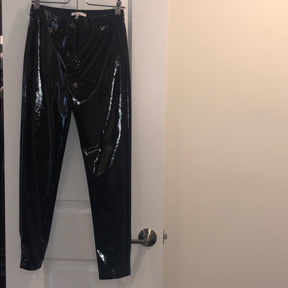 CURRENT AIR vinyl pants